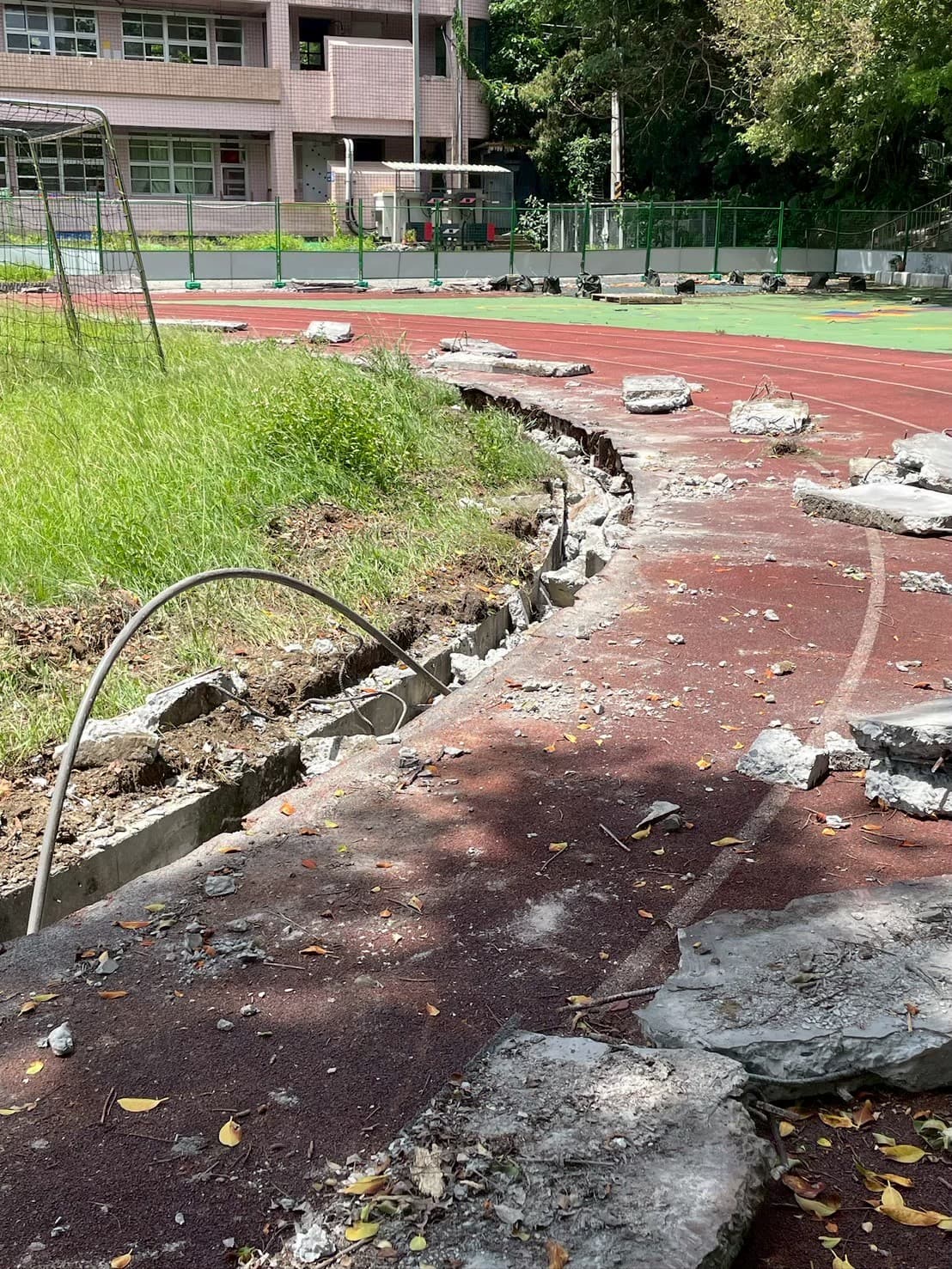 中山國小跑道水溝改善 - 施工照片 2