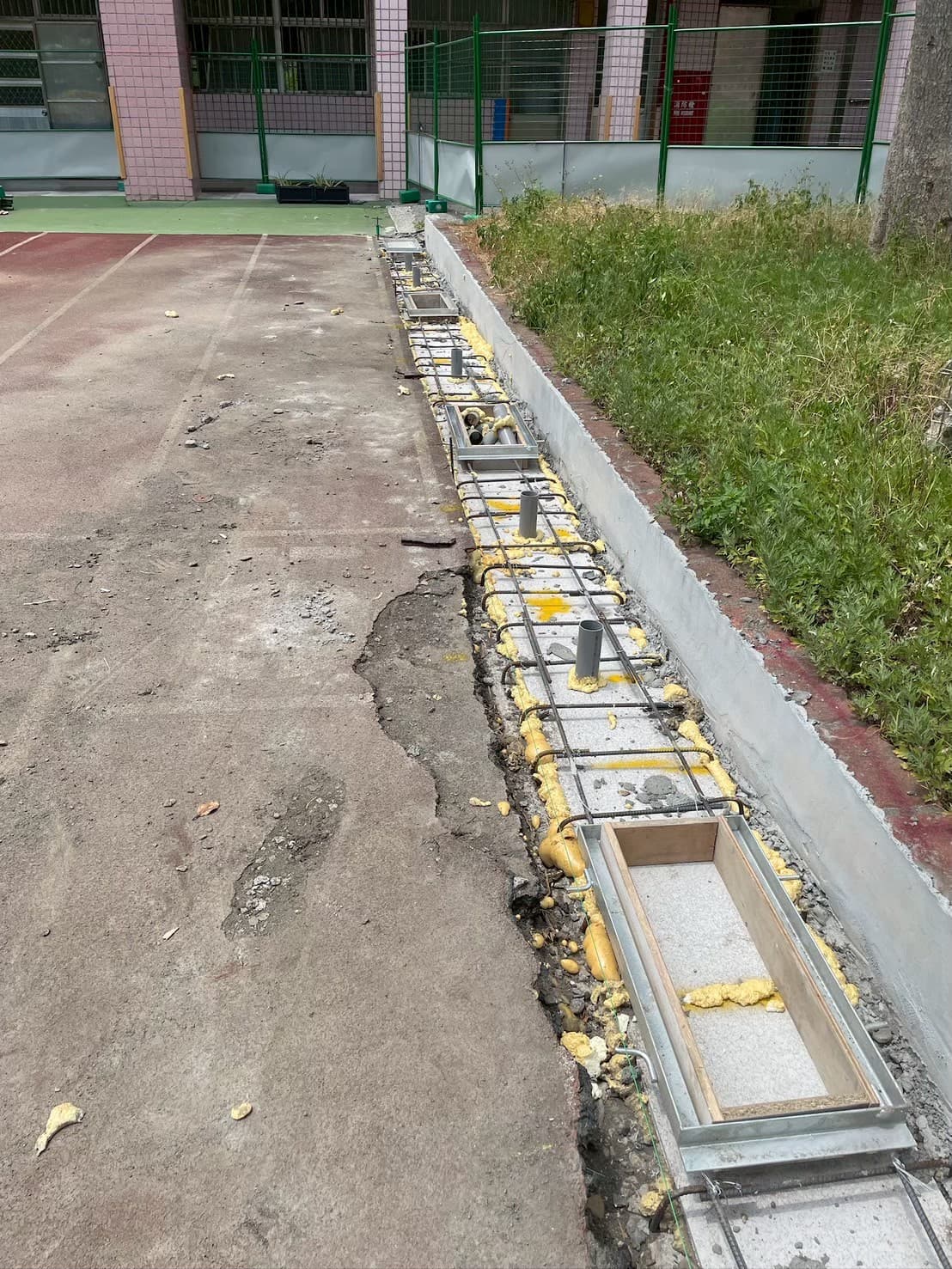 中山國小跑道水溝改善 - 施工照片 3