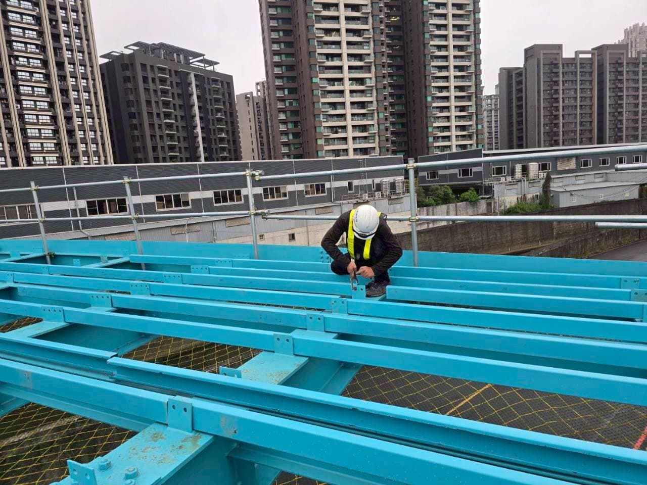 五股景觀公園橋樑 - 施工照片 3