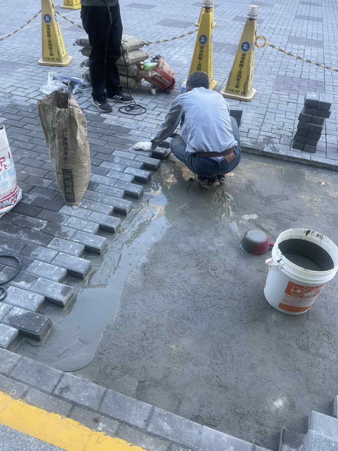 南港軟體園區車道修繕 - 施工照片 3