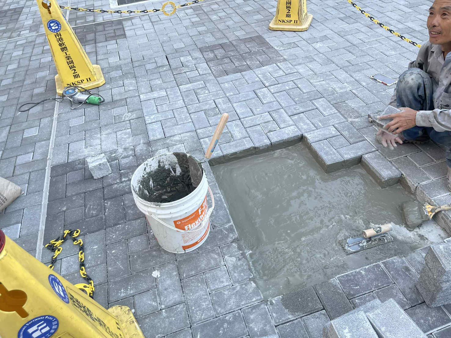 南港軟體園區車道修繕 - 施工照片 4