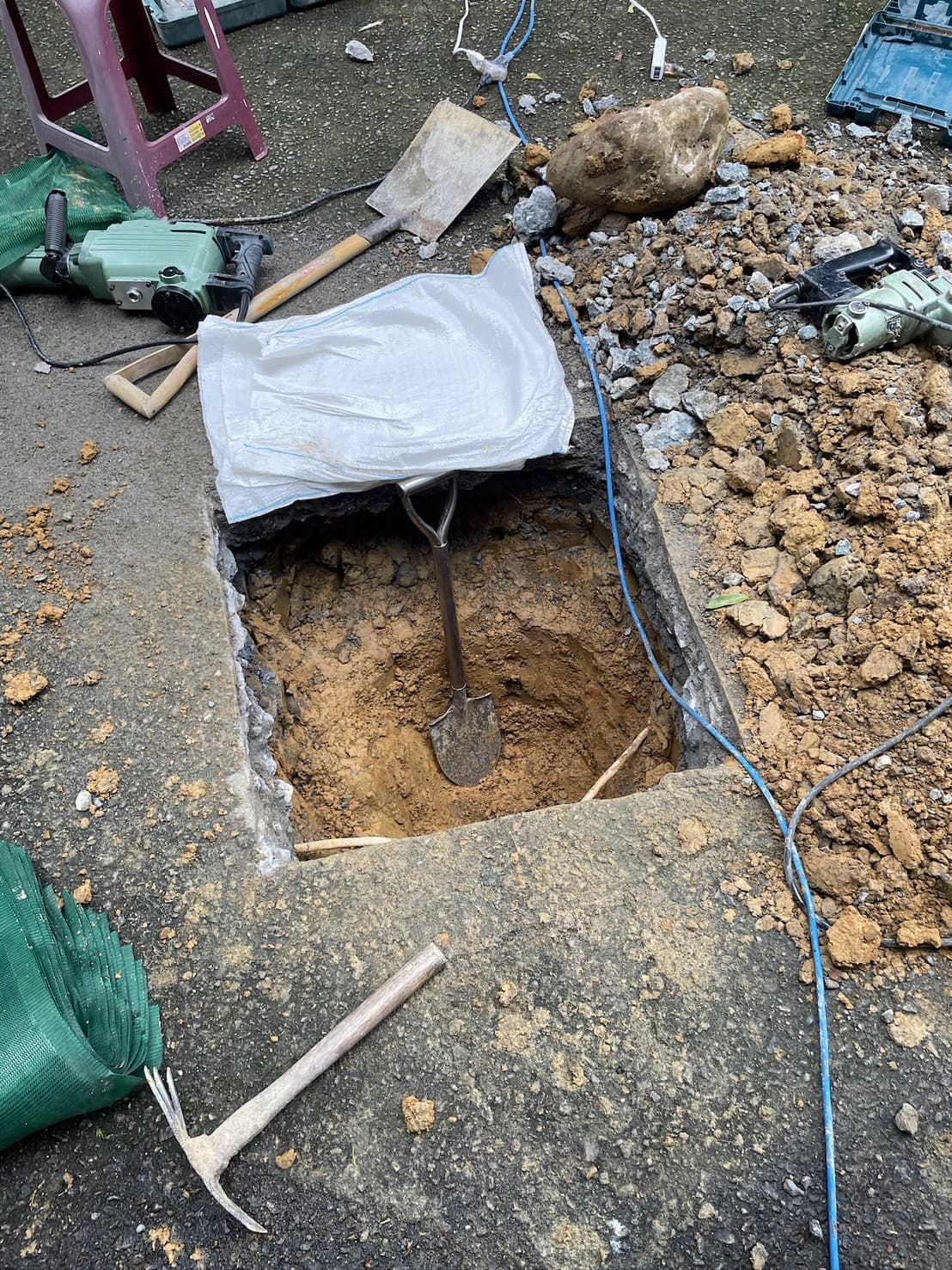 坪林基座開挖案