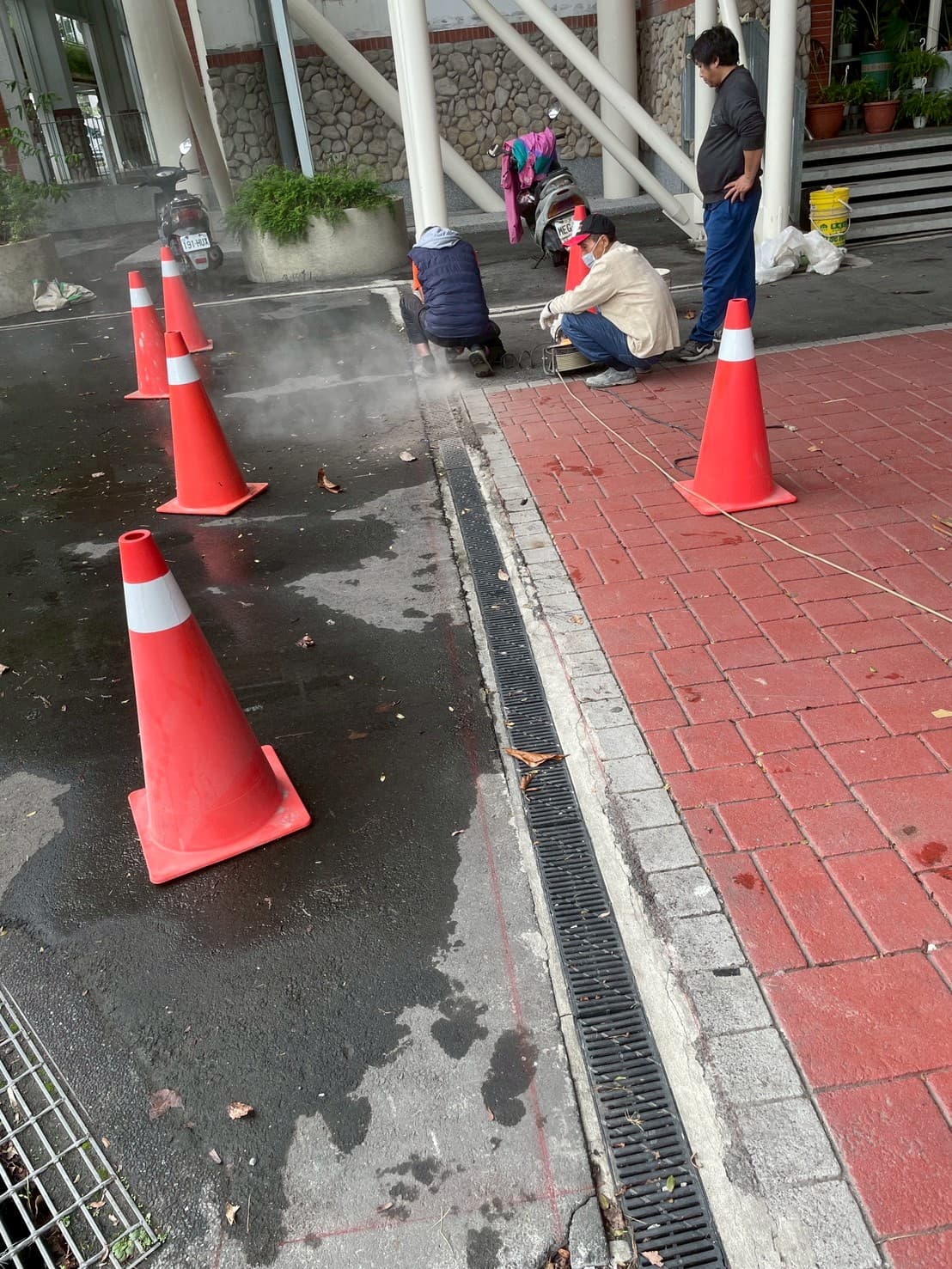 客家公園排水溝結構修復