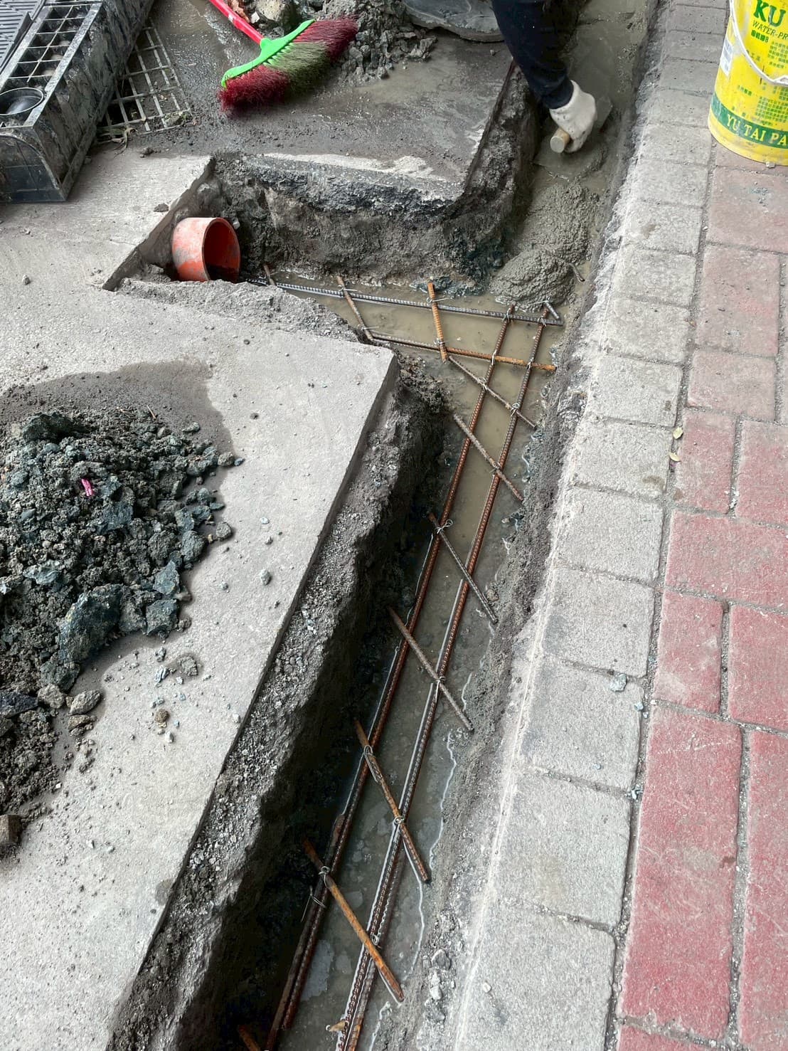 客家公園排水溝結構修復 - 施工照片 3