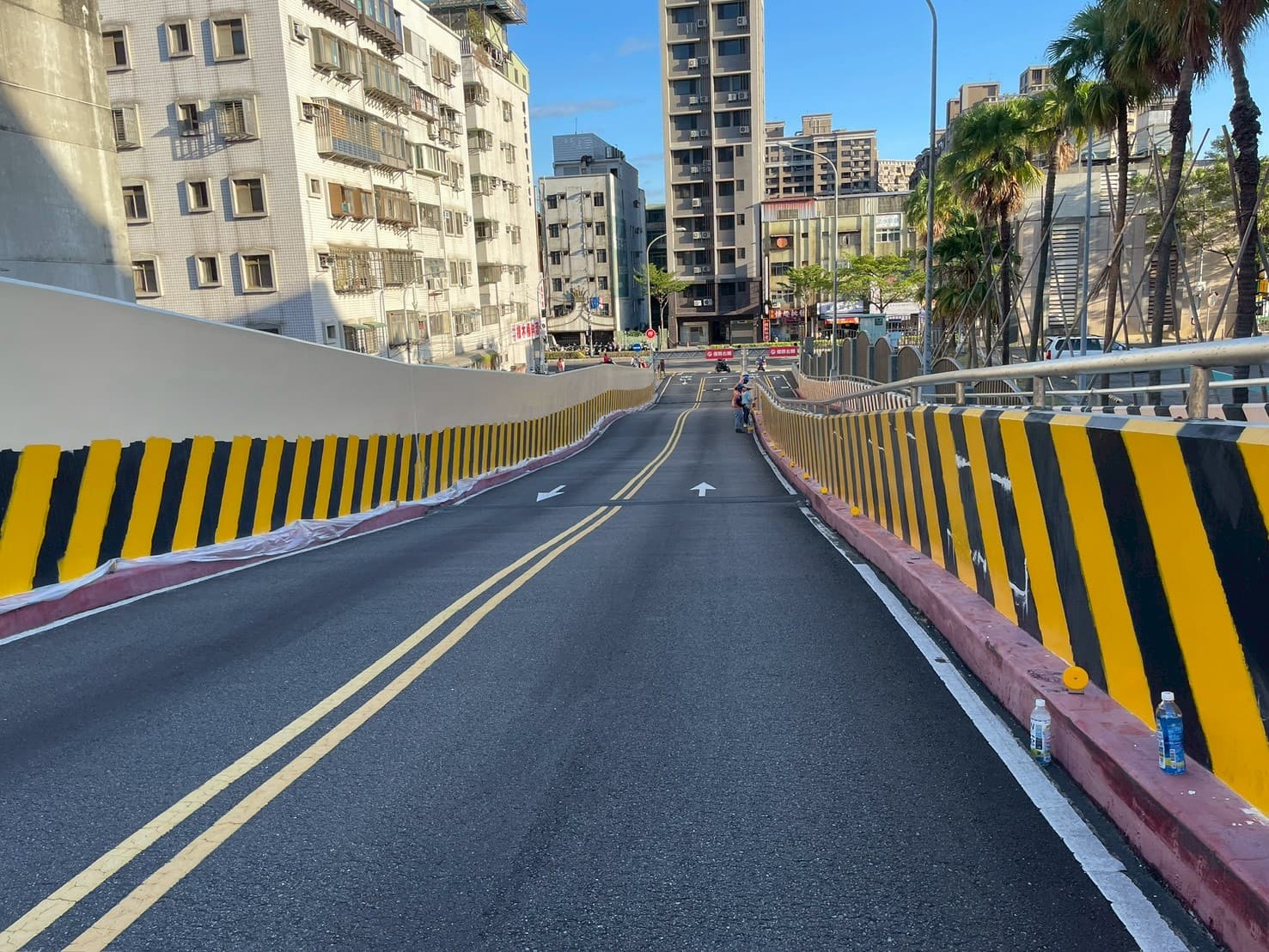 捷運停車場車道油漆工程 - 施工照片 2