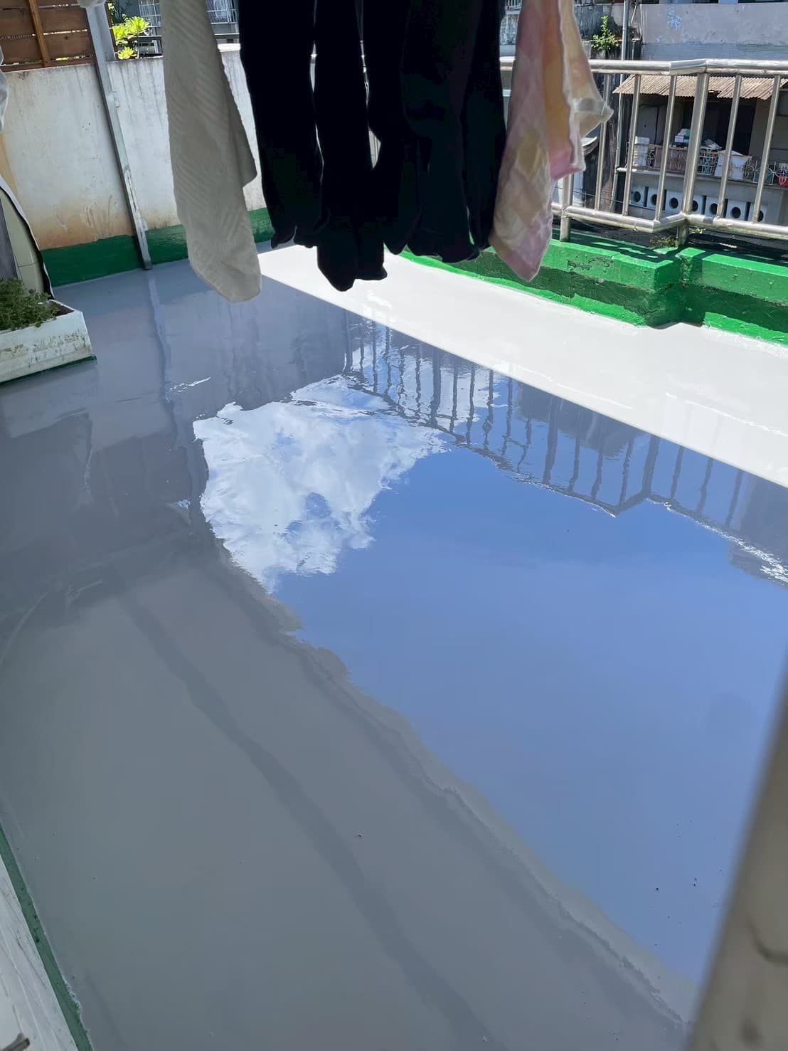 新店陽台PU防水案 - 施工照片 3