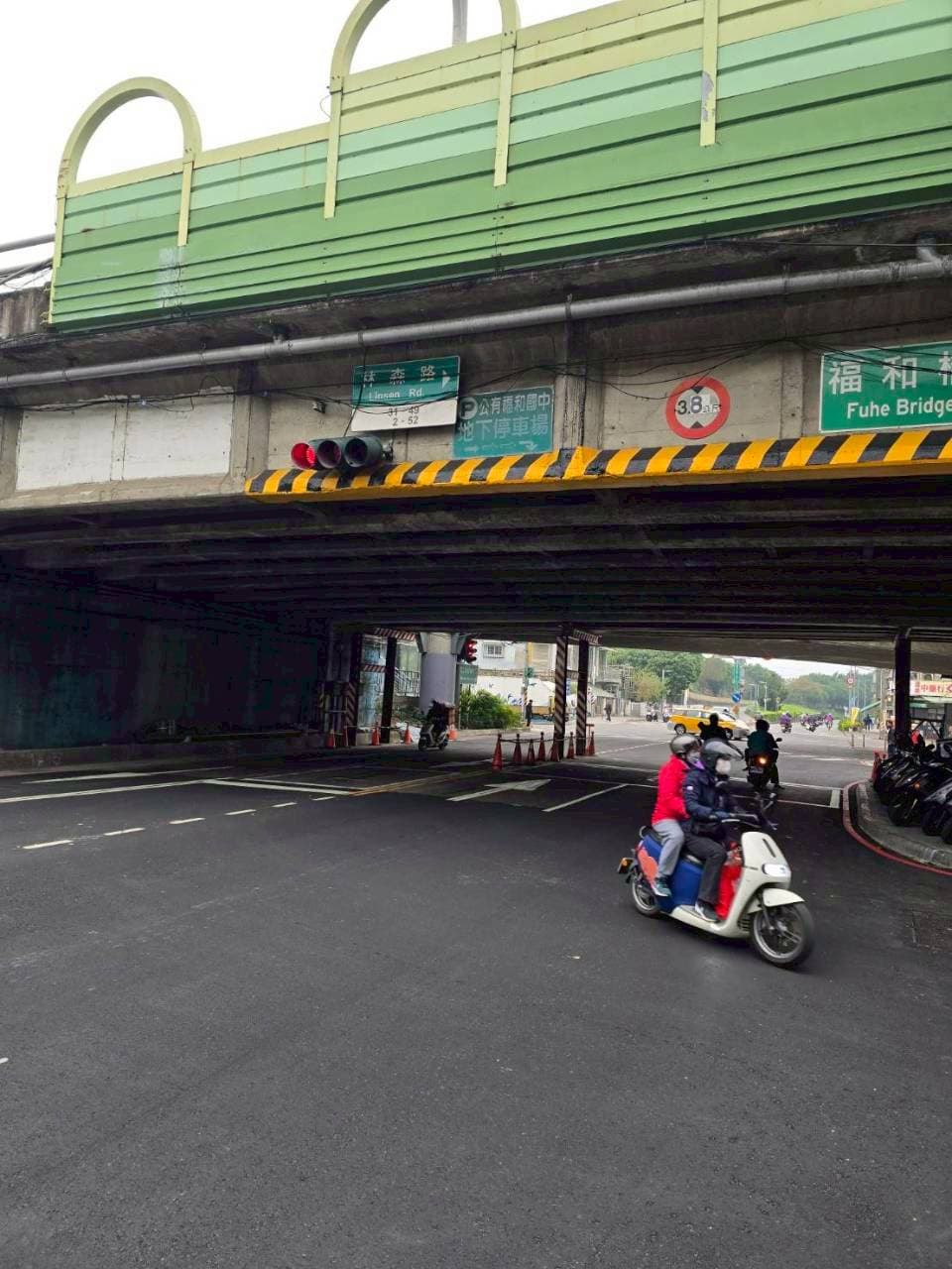 福和橋橋樑支撐加固 - 施工照片 3