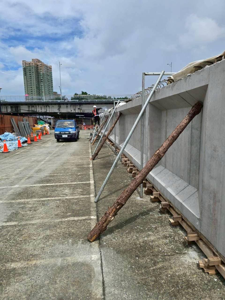 福和橋橋樑支撐加固 - 施工照片 4