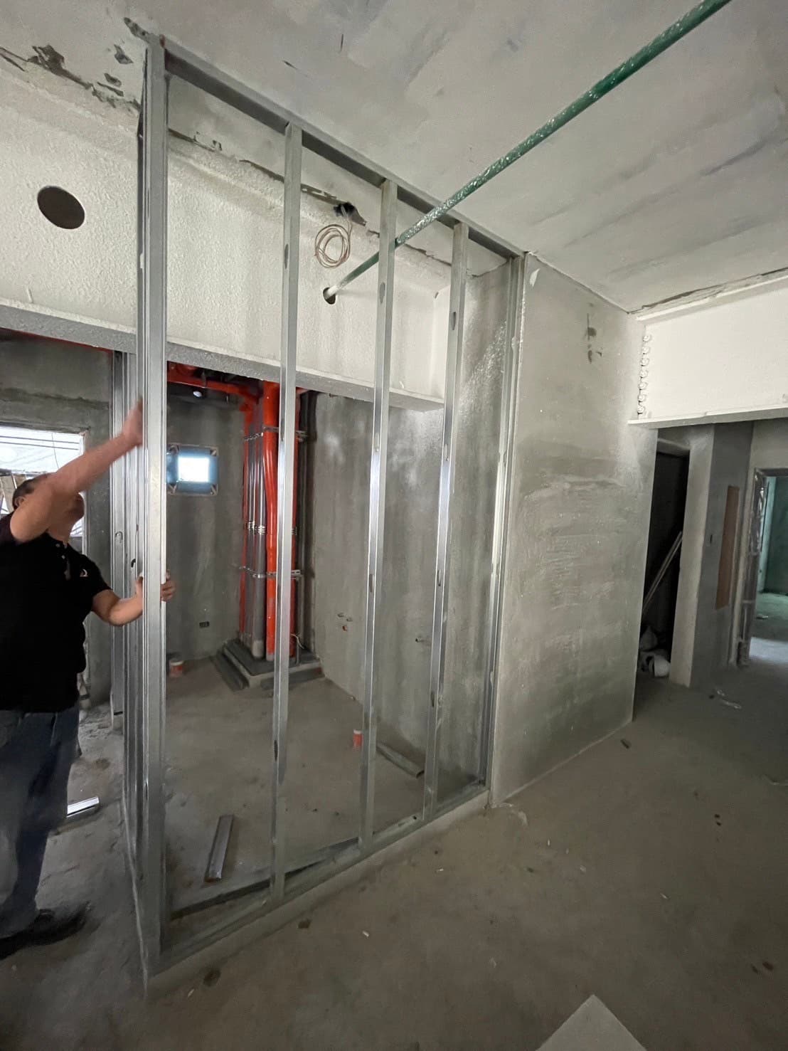 輕隔間工程 - 施工照片 3