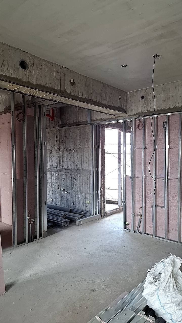 輕隔間工程 - 施工照片 4